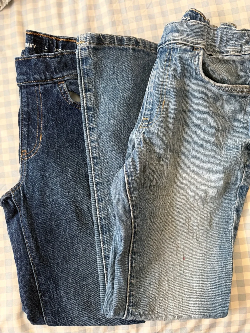 Old Navy Women's Straight Leg Jeans - Mixed Blue Washes